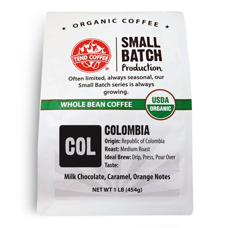 Colombia, Certified Organic, 16oz